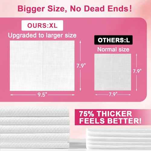 FACEMADE 100 Count (2 Packs) Disposable Face Towels, Ultra Thick Face Towelettes Disposable, Clean Facial Towels for Makeup Remover, Skincare, USDA Certified 100% Biobased