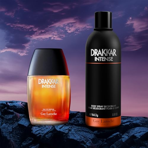 Guy Laroche Drakkar Intense Body Spray for Men, 5.8 Fl.Oz