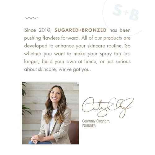 SUGARED + BRONZED Sunless Tanning Glow Drops ? Customizable Self-Tanner for Face & Body, Natural Glow, Clean Formula, Streak-Free, Lightweight, Travel-Friendly, Suits All Skin Types (1 Fl Oz)