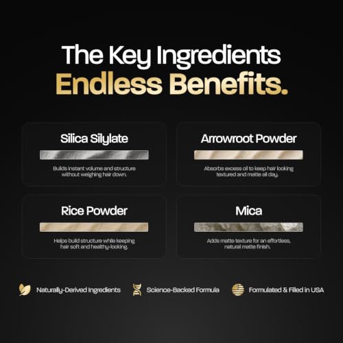 BASED Hair Texturizing Powder - Lightweight Volume & Matte Finish