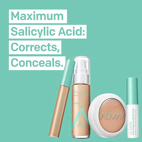 Almay Acne Foundation with Salicylic Acid, Matte Finish, 1 Oz