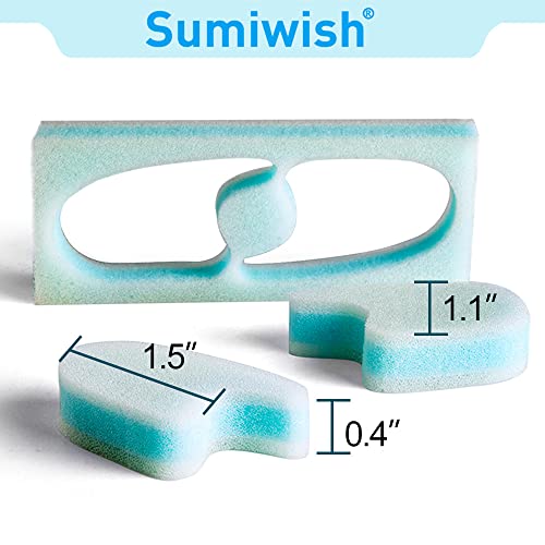 Foam Toe Separators - 10 Pack Breathable Toe Spacers