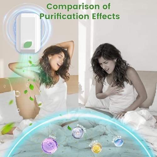 Plug-In Negative Ion Air Purifier, 6-Pack Mini Ionizer