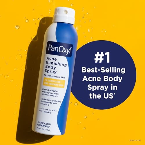 PanOxyl Acne Banishing Body Spray 2% Salicylic Acid 6oz