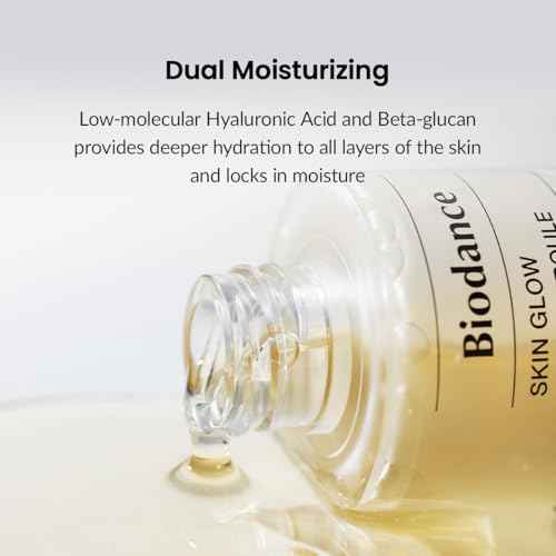 Biodance Skin Glow Vital Ampoule, Total Care Serum, Brightening, Anti-Aging, Probiotic Complex Ampoule | 1.69 fl. oz x 1 ea