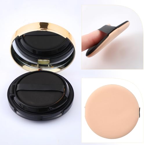Patelai 0.5oz Portable Cushion Foundation Container with Sponge Puff