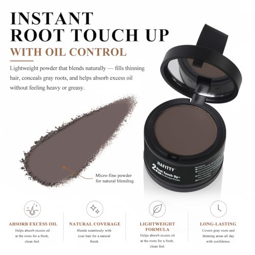 Root Touch Up Powder - Gray Coverage & Hair Thickener
