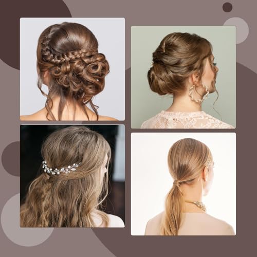Hair Bumps Volume Set with 105 Clips & Comb - Dark Brown