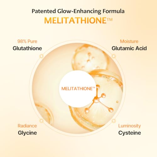 Meliturn Glutathione Cream Mask - 2% Niacinamide & Vitamin C, Visibly Fades Dark Spots & Uneven Tone Look, Brightening Korean Sheet Mask for Radiant Skin, Fragrance-Free (Butterfly Zone)