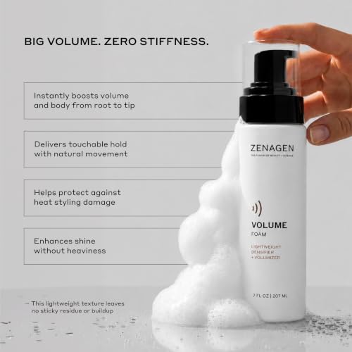 Zenagen Volume Foam | Instant Boost & Lightweight Hold