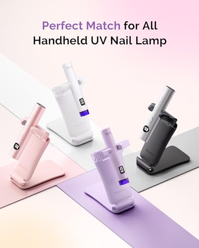 MelodySusie Adjustable Nail Lamp Holder for Hands-Free Curing