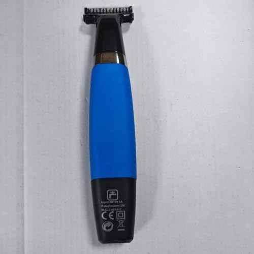 KEMEI Electric Razor, Beard Trimmer Men, Waterproof Beard Grooming,Cordless USB Rechargeable Body Groomer and Hair Remover for Eyebrow, Beard Facial& Body Hair for Men and Women,Blue