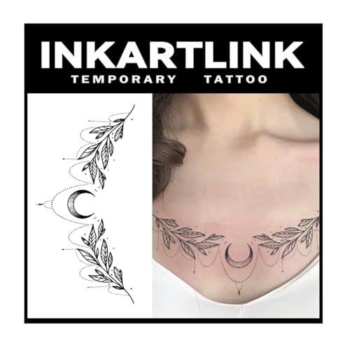 INKARTLINK Semi-Permanent Tattoo Sheets - 1-2 Weeks Waterproof