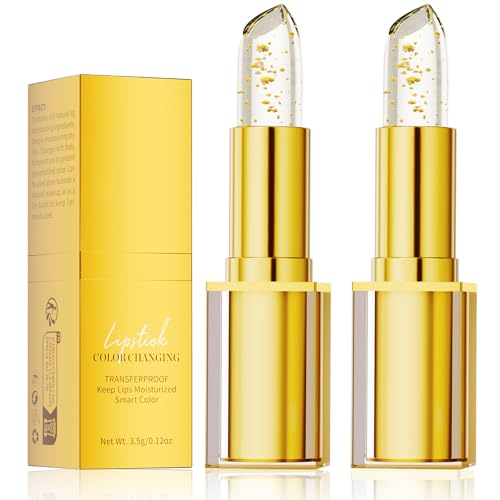 pH Color-Changing Lipstick Moisturizing Long-Lasting (2-Pack)