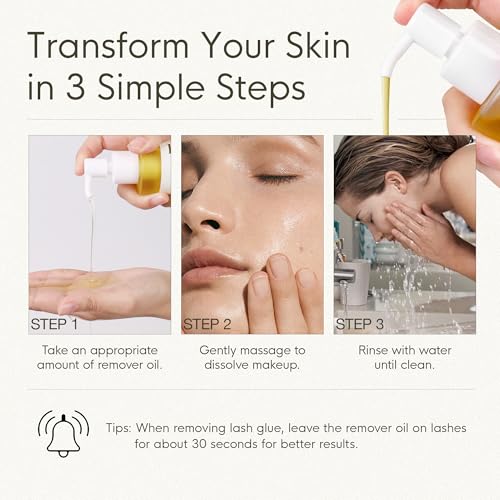 Pore Control Cleansing Oil - Makeup & Lash Glue Remover 200ml