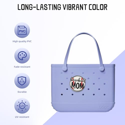 Soccer Mom Charm for Bogg Bag | PVC Durable