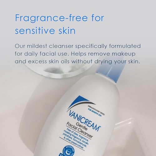 Vanicream 2-Piece Skincare Set: Facial Moisturizer & Gentle Cleanser with Pump