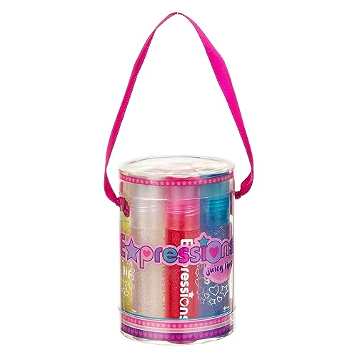8pc Flavored Roller Ball Lip Gloss Set for Kids