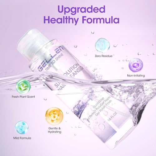 Gellen 473ml Polygel Slip Solution with Brush & Pump