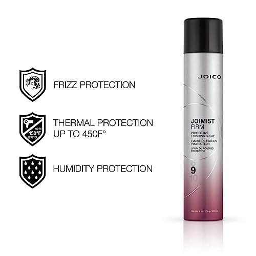 Joico JoiMist Firm Protective Finishing Spray | For Most Hair Types | Protect Against Heat & Humidity | Eliminate Static & Frizz | Protect Against Pollution & Harmful UV | Paraben & Sulfate Free