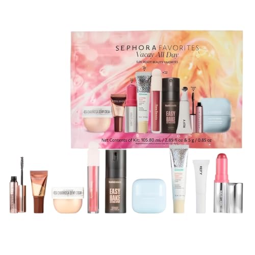 Sephora Favorites Vacay All Day 9-Piece Makeup & Skincare Set