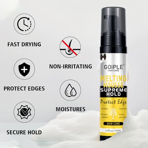Lace Melting Mousse Wig Glue Kit with Spray & Tools