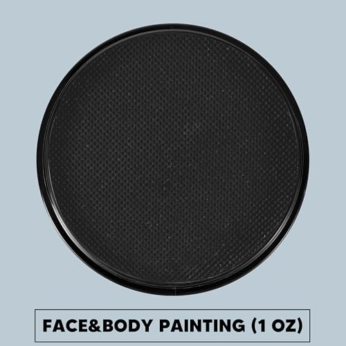 Black Water Activated Face Paint 1 oz - Halloween SFX Makeup
