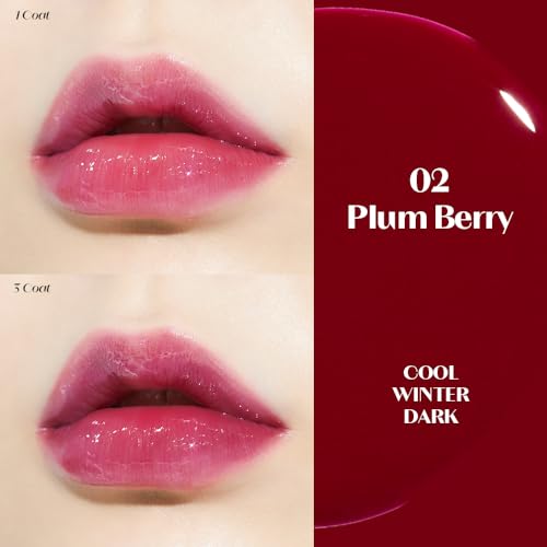 ETUDE Dear Darling Oil Tint #2 Plum Berry Lip Gloss