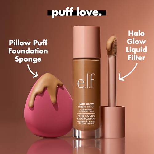 e.l.f. Pillow Puff Foundation Sponge - Ultra-Soft Foam