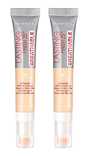 Rimmel Lasting Finish Breathable Concealer, Light Ivory 0.23oz