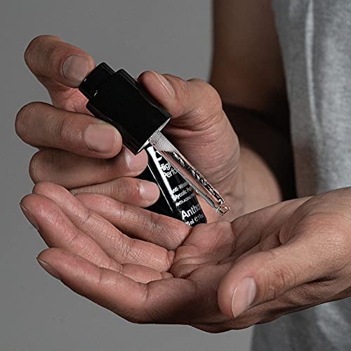 Anthony High Performance Anti-Wrinkle Glycolic Peptide Serum, Anti-Aging Lifting Moisturizer with Glycolic Acid, Peptides, Biotin, Pullulan and Algae Extract, Hydrates and Firms All Skin Types,1 Fl Oz