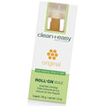 Clean + Easy Original Roll On Wax ? Small Wax Refill Cartridges for Hair Removal, Fast & Easy Roll On Applicator for Face, Brows & Delicate Areas, 3 Pack