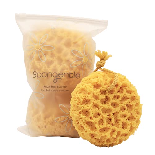Spongentle Dual Texture Loofah Sponge - 3 Pack Bath Scrubber