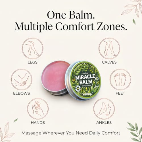 Senzion Natural Balm 2 Pack - Legs, Arms & Back Care
