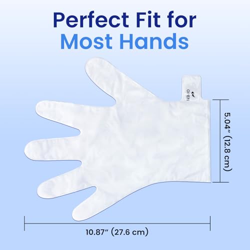 BLOOMORA Repairing Hand Mask Gloves for Dry Cracked Hands - 6 Pairs