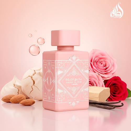Lattafa Bade'e Al Oud Noble Blush Unisex Eau de Parfum 3.4 oz