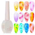 Clear Blooming Gel Nail Polish, 15ml Blossom Polish for Spreading