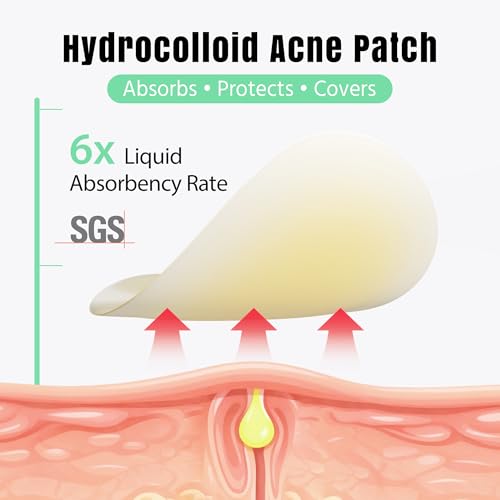 Ourmed Life Pimple Patches, Hydrocolloid Acne Patches 106 Count