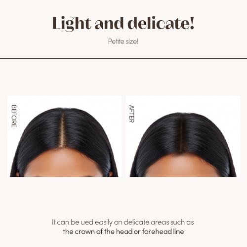 ETUDE Hair Pang Pang Root Touch-Up Powder Dark Brown Waterproof, Natural Hairline Concealer