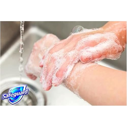 Safeguard Antibacterial Hand Bar Soap 4 Oz, 4 Bars Each, Pack of 8, (32 Total Bars)