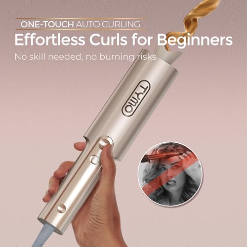 TYMO CurlPro Plus 1" Automatic Curling Iron for Long Hair