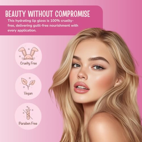 RUDE Berry Juicy Lip Gloss Duo - High Shine Moisturizing