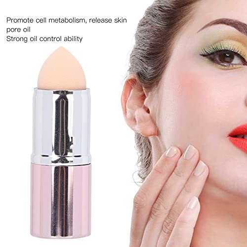 Oil Absorbing Face Roller,Facial Roller,Volcanic Stone Oil Control Roller Mini Oil Absorbing Roller for Skincare Makeup Face Massage(Oil-absorbing roller-)