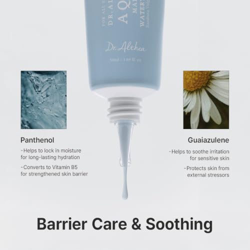 Dr.Althea Aqua Marine Watery Cream 1.7 Fl Oz - Korean Vegan Hydrating Skincare