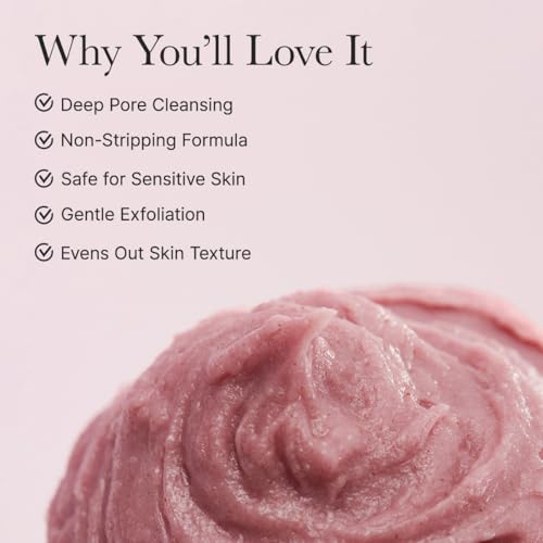 Arencia Rosehip Rice Mochi Brightening Face Cleanser & Scrub