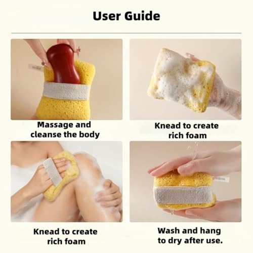 Honeycomb Soap Saver Bag – Cotton Mesh Foaming Net for Bar Soap