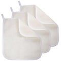 Exfoliating Washcloth 3-Pack, Dual-Sided Body & Face Scrubber