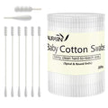 Baby Cotton Swabs 200 Pcs – Safe Ear & Nose Cleaner