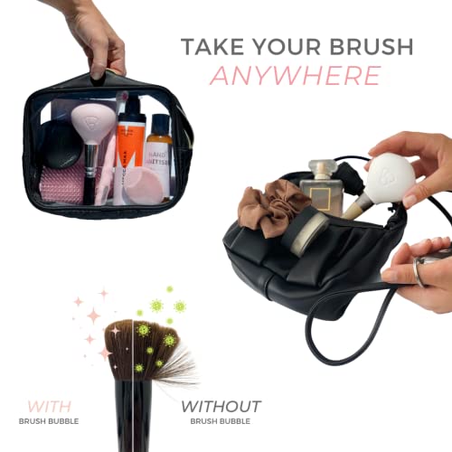 Silicone Makeup Brush Covers for Travel - 2 Pack