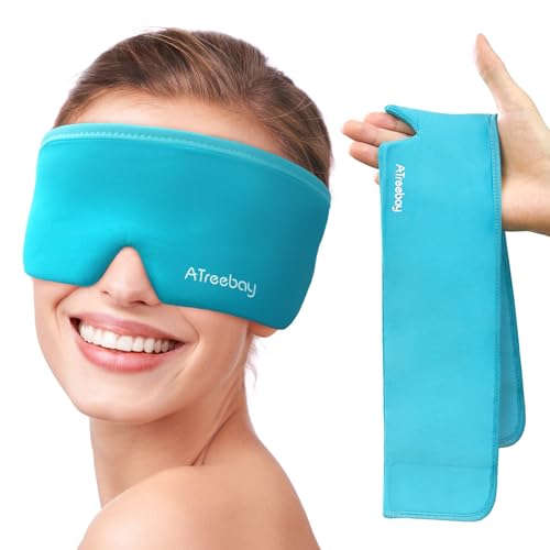Reusable Gel Eye Mask for Puffiness, Dark Circles & Migraines